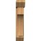 Ekena Millwork Westlake Slat Rough Sawn Bracket w/ Offset Brace, Western Red Cedar, 8"W x 28"D x 40"H BKT0806X28X40WTL06RWR - alternate 2